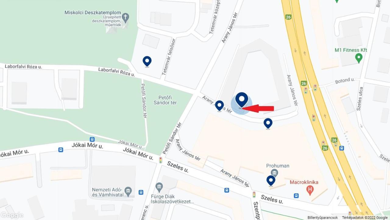 Aj - Ter Apartman Мішкольц Екстер'єр фото